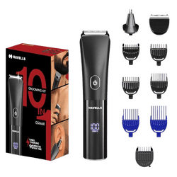 Havells 10 in 1 Digital Grooming kit | Black | GS6668
