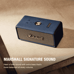Marshall Emberton III Bluetooth Speaker | Midnight Blue | MS-EMBRN3