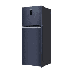 Haier Double Door Refrigerator | 2 Star | 358 L | Graphite Black | HRF-4082BLGKA-P