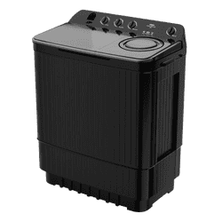 Haier Noida Semi Automatic Washing Machine | 14 Kg | Black | HTW140-196BK