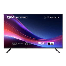 Impex WIOS 4K UHD QLED Smart TV | 43 inch | Black | 43A4QSK1