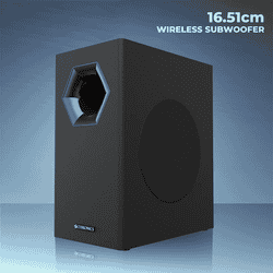 Zebronics Zeb Juke Bar 6100 DWS Pro 5.1 Soundbar With Subwoofer | 340W | Black
