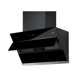 Hafele AELLA 90 Wall Mounted Chimney | Black