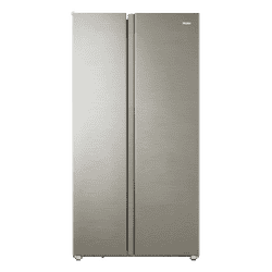 Haier Frost Free Inverter Side by Side Refrigerator | 3 Star | 540 L | Fusion steel | HRS-615FS