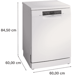 Bosch Free Standing Dishwasher | White | SMS6ZCW37Q