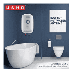 Usha Instafresh Neo Instant water Heater | 5 Litre | White