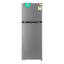 LG Frost Free Double Door Refrigerator | 251 L | 2 Star | Dazzle Steel | 2026 Model | GLT2526WWDS