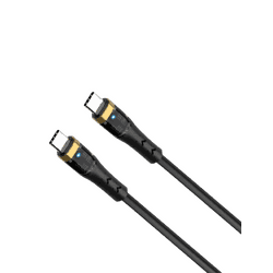 Salpido Crystal Series Type C to Type C Data Cable | Black | SDC 44C-C