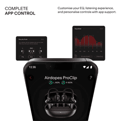 boAt  Airdopes ProClip TWS Earphone | Velvet Wine