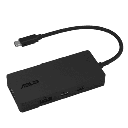 Asus Portable 4IN1 Dock | 100 W | Black | DC110