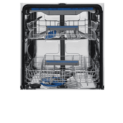 Electrolux Semi Integrated Built-In Dishwasher | 60 cm | White Silver | EEM48300IX