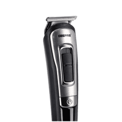 Geepas 5 Heads Grooming Kit Prefect for Home Salon and Professional Styling | Black and Silver | GTR57527ID