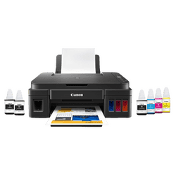 Canon Inkjet Printer with 2 Additional Ink bottle | Black | G2012
