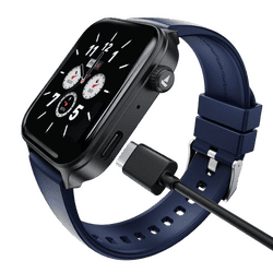 boAt Storm Call 4 1.96 HD Square Smartwatch | BT Calling | Navy Blue