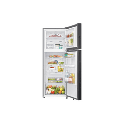 Samsung Frost Free Double Door | 330 L | 3 Star | Black Caviar Matt | 2026 Model | RT34HG5A43B1HL