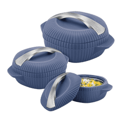 Milton Oyster Reg Set Insulated Casserole | Easy to Carry | Multicolor