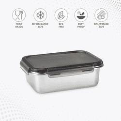 Milton Modulo Steel Rectangular Container 650 | Silver