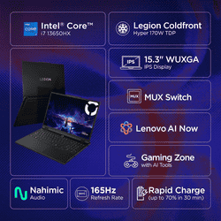 Lenovo Legion 5 Gaming Laptop | Intel Core i7-13650HX | 16GB | 512GB | Black | 83LY00NDIN