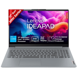 Lenovo IdeaPad Slim 3 Thin and Light Laptop | 13th Gen  | Intel Core i3 | Windows 11 Home | 8GB | 512GB | Arctic Grey |  82X700M5IN