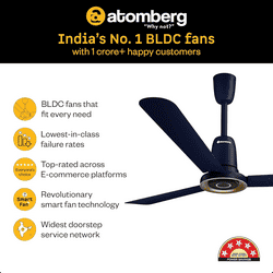 Atomberg Studio Nexus Smart Ceiling Fan | 1200mm | Ritz Blue