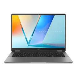 ASUS Vivobook 14 Flip Laptop | Intel Core Ultra 5 226V | 16GB | 512GB | Windows 11 Home | Matte Gray | TP3407SA-SG183WS