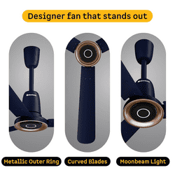 Atomberg Studio Nexus Smart Ceiling Fan | 1200mm | Ritz Blue