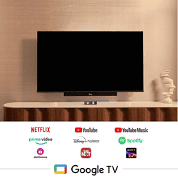 Vu 4K LED Smart Google TV | 189cm (75 inches) | Black | 75VIBE-DV