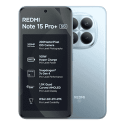 REDMI Note 15 Pro+ 5G | 8GB | 256GB | Mirage Blue | NM