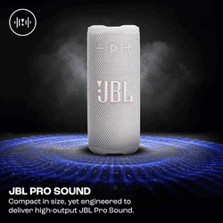 JBL Grip Wireless Portable Bluetooth Speaker | IP68 waterproof | White | JBLGRIPWHT