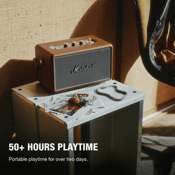 Marshall Kilburn III Portable Bluetooth Speaker | Brown | MS-KLBN3-BRWN