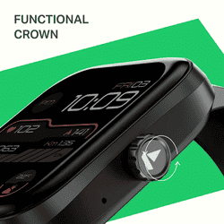 Boat Wave Astra 4 HD Square Smartwatch | Bluetooth Calling | Active Black