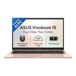 ASUS Vivobook 15 Student Laptop | Intel Core 5 320 | 16GB | 512GB | Terra Cotta | X1504MA-BQ426WS