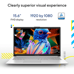 Asus Vivobook Go 15 Laptop | AMD Ryzen 3 | 8GB | 256GB | Silver | E1504FA-BQ5489WS