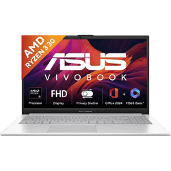 Asus Vivobook Go 15 Laptop | AMD Ryzen 3 | 8GB | 256GB | Silver | E1504FA-BQ5489WS