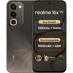 Realme 16X 5G | 6 GB | 256 GB | Endurance Brown