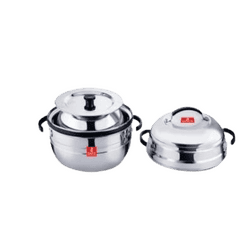 Dace Stainless Steel Classic Thermal Rice Cooker Choodarapetty | 1.5 Kg | Silver