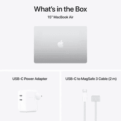 Apple MacBook Air Laptop | Apple M5 Chip | 16GB | 512GB | Silver | MDV94HN/A | NW