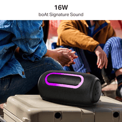 boAt Stone Nyx Portable Bluetooth Speaker | 16W | Phantom Black