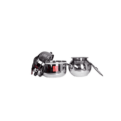 Dace Stainless Steel Classic Thermal Rice Cooker Choodarapetty | 1.5 Kg | Silver