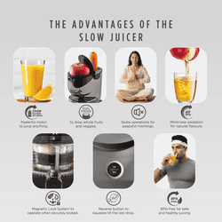 Sujata Cold Press Slow Juicer | 250 W