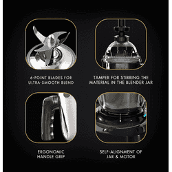Sujata Mixer Grinder | 3 Jar | 1000 W | Red and Black | MG02