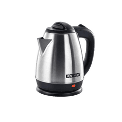 Usha Stainless Steel Electric Kettle | 1200 W | 1.5 L | Silver and Black