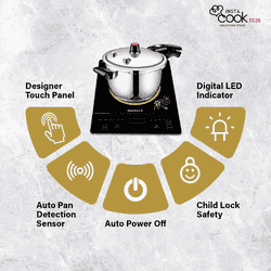 Havells Cook Pro ICT TC 20 Induction Cooktop | 2000 W | Black