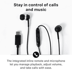 Sennheiser CX 80U Wired Type C Earphone | Black