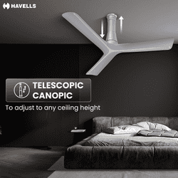 Havells Inveno LX BLDC Ceiling Fan | 1200 mm | Satin Mist