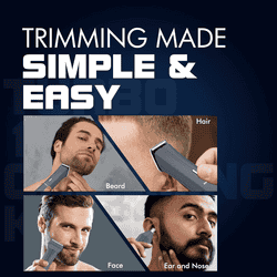 Havells 10 In 1 Grooming Kit | Hair Trimmer | LED Indicator | Grey | GS6110