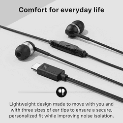 Sennheiser CX 80U Wired Type C Earphone | Black