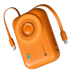 Portronics Power Shutter Wireless Fast Charging Powerbank | 20000mAh | 22.5 W | Multicolour | POR 3016