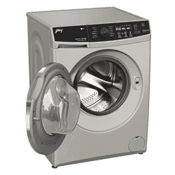 Godrej Fully Automatic Front Load Washing Machine | 5 Star | 9 Kg | Metallic Black | WFEON RGL 9014 5.0 IDCRM MTBK