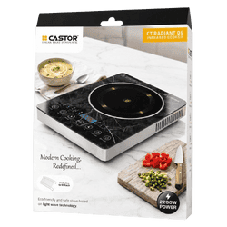 Castor Radiant 06 Infrared Cooktop | 220 W | Black